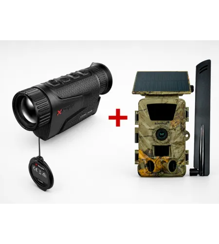 Nocpix LUMI L19 termokaamera + Levenhuk Trap LTE30 rajakaamera