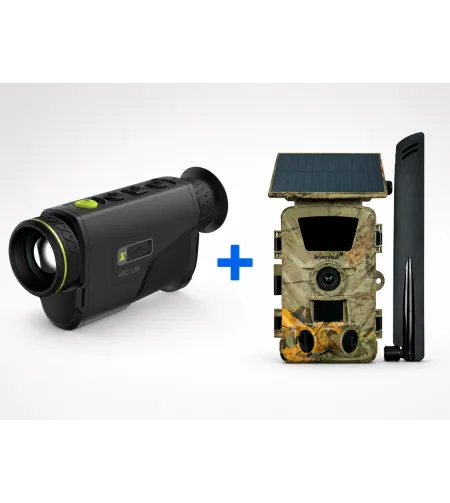 PIXFRA ARC PRO LRF A635P 640x512, 35mm, 1x-8x, 50Hz, Wi-Fi termokaamera +LTE30 rajakaamera