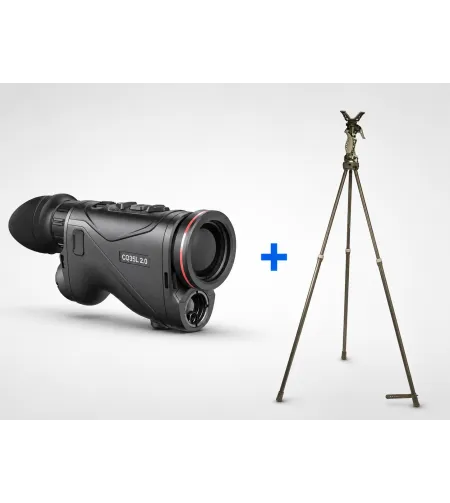Termokaamera HIKMICRO CONDOR CQ35L 2.0 kaugusmõõtjaga + Primos Trigger Stick Gen III